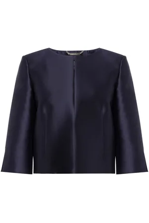 Alberta Ferretti Chaqueta con cierre oculto