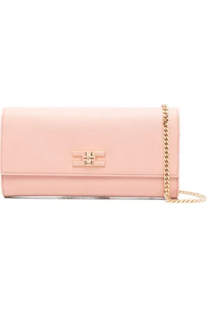 Elisabetta Franchi Bandolera con placa del logo
