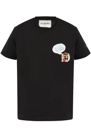Iceberg Camiseta con parche del logo