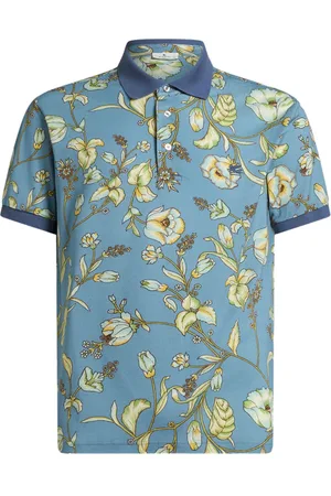 Etro Polo con estampado floral