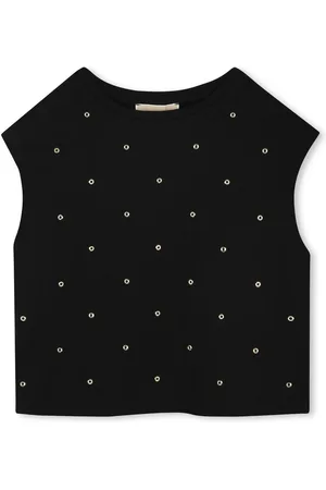 Michael Kors Camiseta con detalle de cuentas