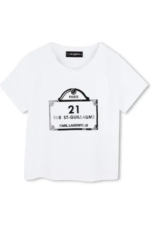 Karl Lagerfeld Camiseta con logo estampado