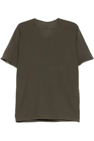 UNDER CONSTRUCTION Camiseta con bordes sin rematar