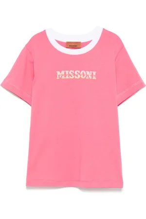 Missoni Camiseta con logo estampado