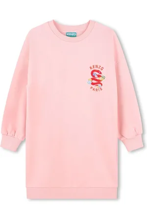 Kenzo Vestido con logo bordado