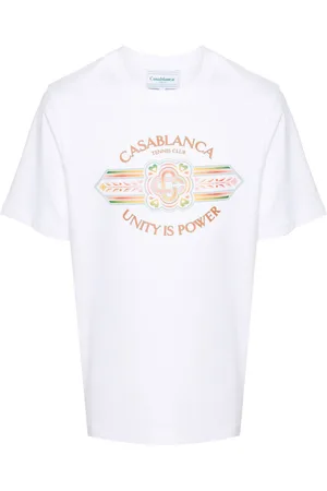 Casablanca Camiseta Unity Is Power White