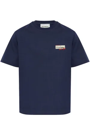 Iceberg Camiseta con parche del logo