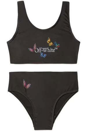 OFF-WHITE Bikini Bookish con motivo de mariposa