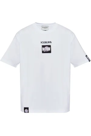 Iceberg Camiseta con parche del logo