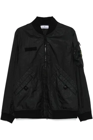 Stone Island Chaqueta bómber con distintivo Compass