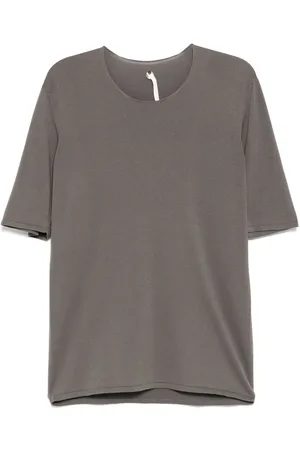 UNDER CONSTRUCTION Camiseta con bordes sin rematar