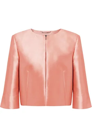 Alberta Ferretti Chaqueta con cierre oculto