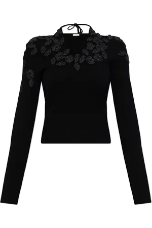 Cult Gaia Top con bordado floral