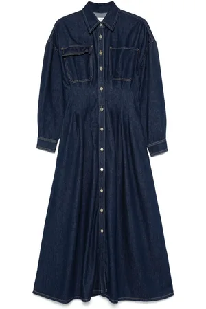 Frame Vestido largo Nipped