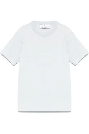 Stone Island Camiseta con logo bordado