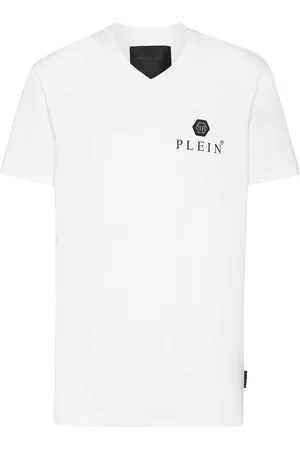 Philipp Plein Camiseta con placa del logo