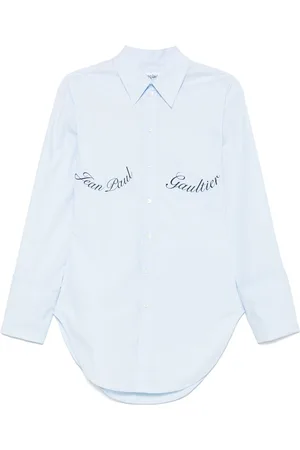 Jean Paul Gaultier Camisa con logo estampado