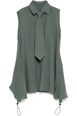 YOHJI YAMAMOTO Chaleco con cuello clásico