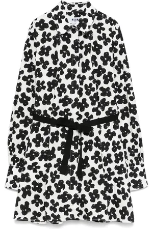 Msgm Vestido corto con estampado floral