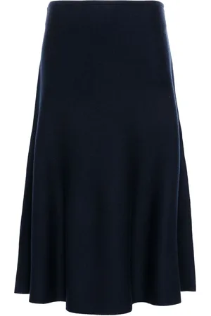 Khaite Falda con dobladillo peplum