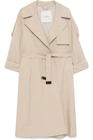 Max Mara Gabardina con cierre de lazo