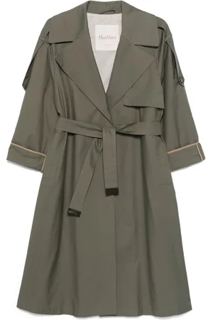 Max Mara Gabardina con cierre de lazo