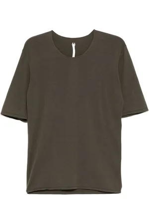 UNDER CONSTRUCTION Camiseta con bordes sin rematar