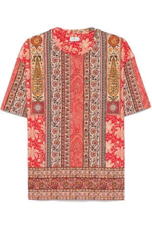 Etro Camiseta con varios estampados