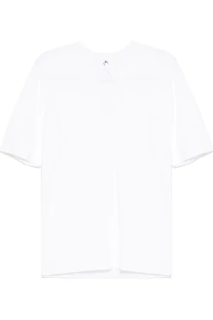 UNDER CONSTRUCTION Camiseta con bordes sin rematar