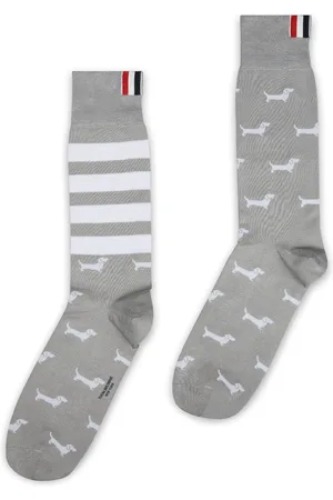 Thom Browne Calcetines con motivo estampado