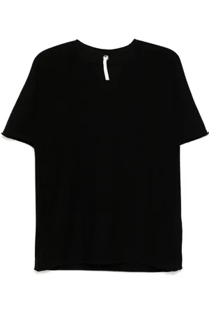 UNDER CONSTRUCTION Camiseta con bordes sin rematar