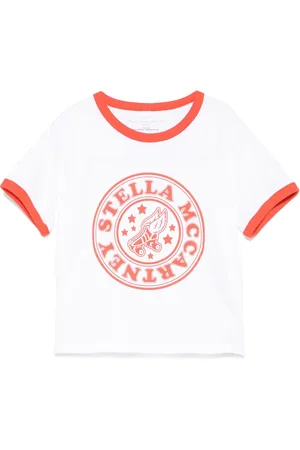 Stella McCartney Camiseta con logo estampado