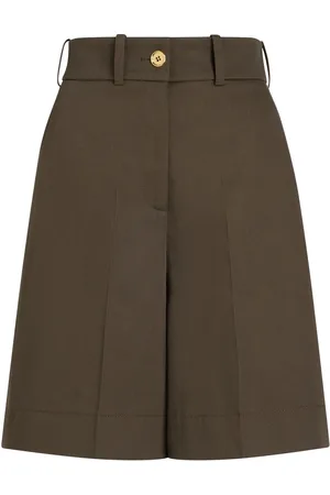 Patou Bermudas de tejido gabardina