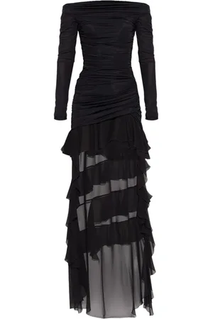 BLUMARINE Vestido corto con hombros descubiertos