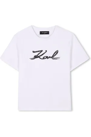 Karl Lagerfeld Camiseta con logo estampado