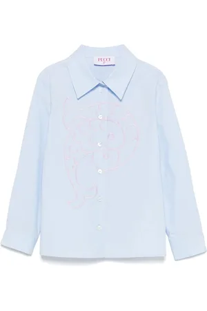 PUCCI Junior Camisa con bordado