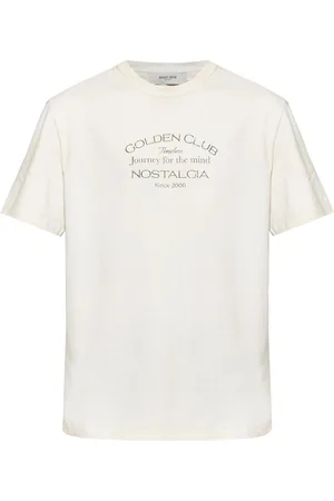Golden Goose Camiseta con eslogan estampado