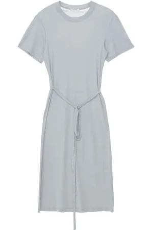 LEMAIRE Vestido estilo camiseta con cinturón