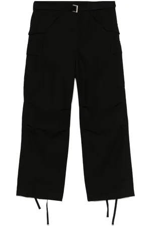 SACAI Pantalones cargo con cinturón
