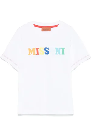 Missoni Camiseta con logo estampado