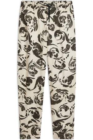 DRIES VAN NOTEN Pantalones estampados