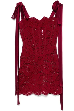 Atu Body Couture Vestido corto de encaje de x Rue Ra