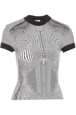 Jean Paul Gaultier Camiseta Morphing a rayas diplomáticas