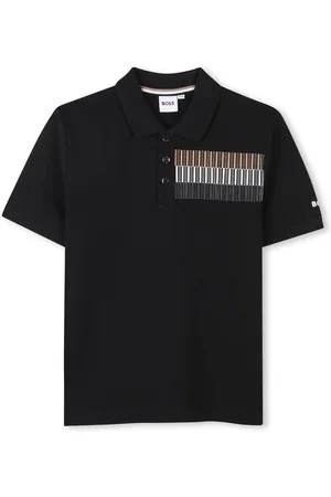 HUGO BOSS Polo con logo estampado