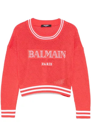 Balmain Jersey con logo bordado