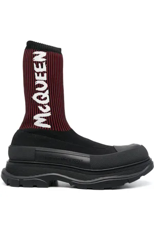 Alexander McQueen Botas Tread Slick estilo calcetín