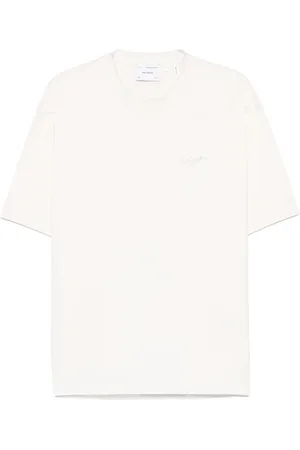 Axel Arigato Camiseta con costuras decorativas