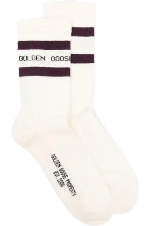 Golden Goose Calcetines con acabado envejecido