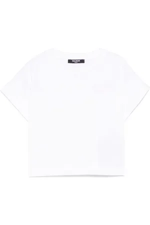 Balmain Camiseta con logo estampado