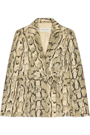 DRIES VAN NOTEN Blazer en jacquard con doble botonadura